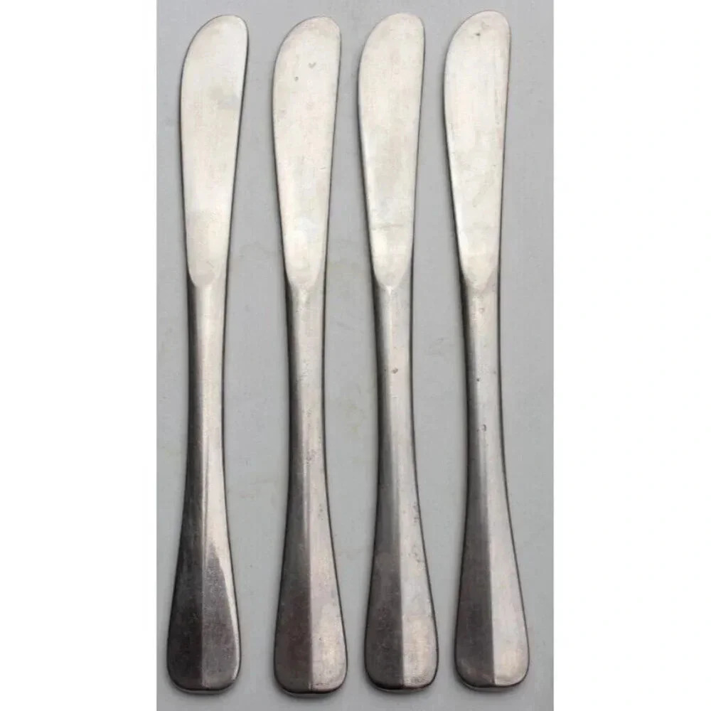 Vintage Antique Lot of 4 WMF Cromargan Stainless Knife Set W. Germany